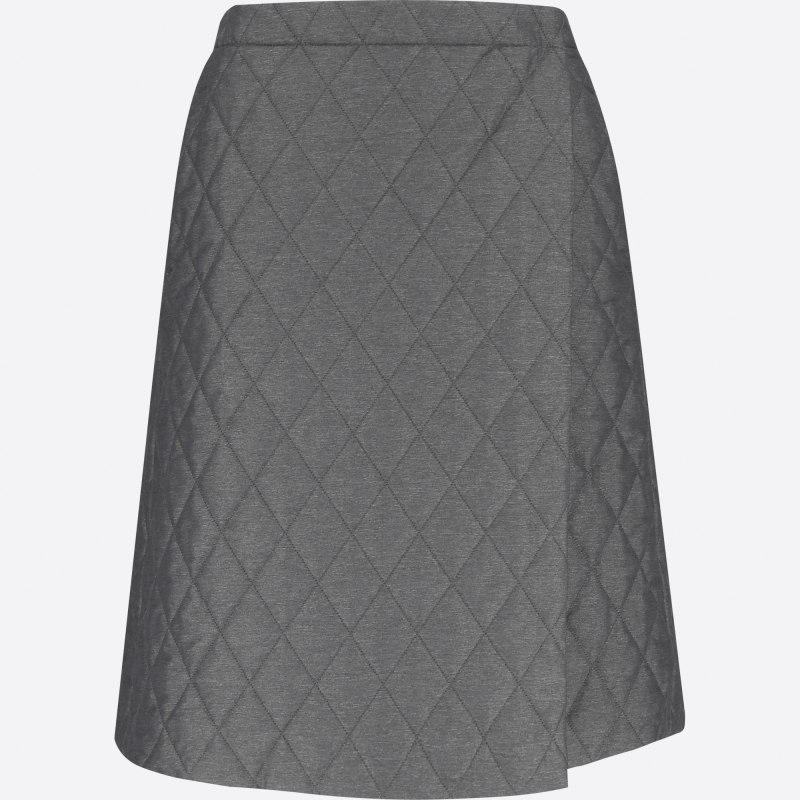 Юбка Uniqlo серая