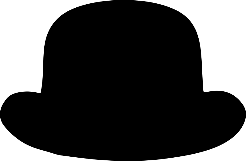 Шляпа черная