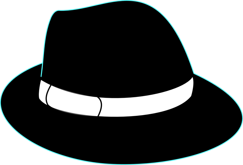 Шляпа черная