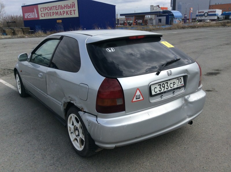 Honda Civic кепка машина