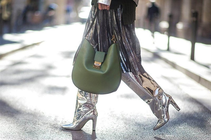 Резиновые сапоги женские стильные