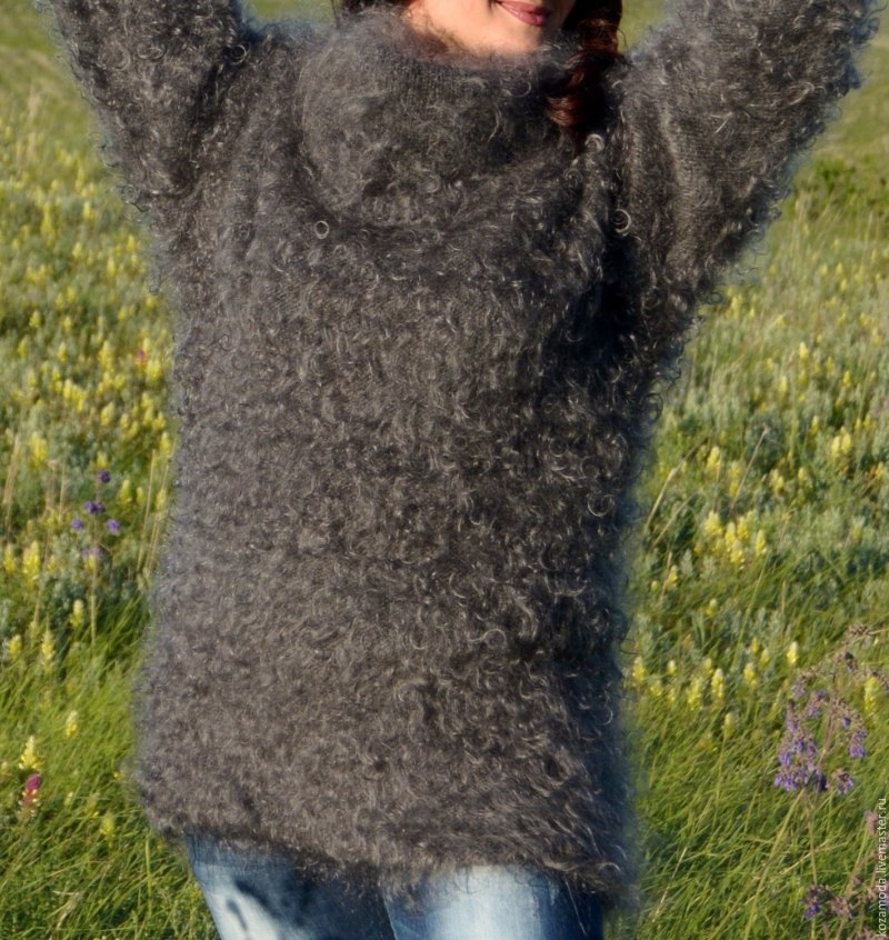 Пуховый джемпер