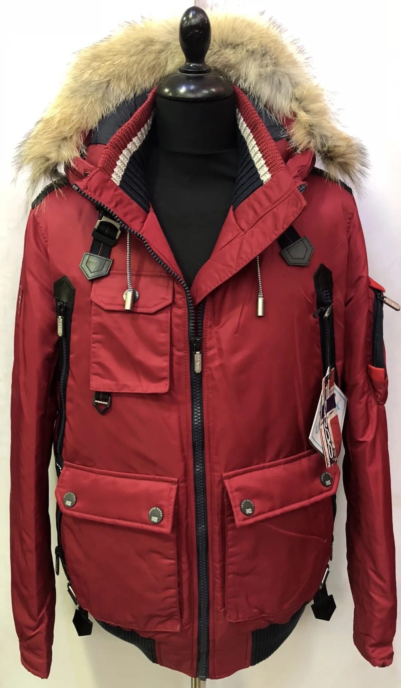 Мужская зимняя куртка Fergo f1518-036 Red