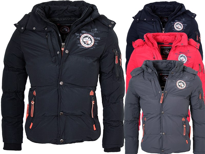 Geographical Norway Luxury warm men's Winter Jacket Parka Coat Outdoor Coat мужская зимняя