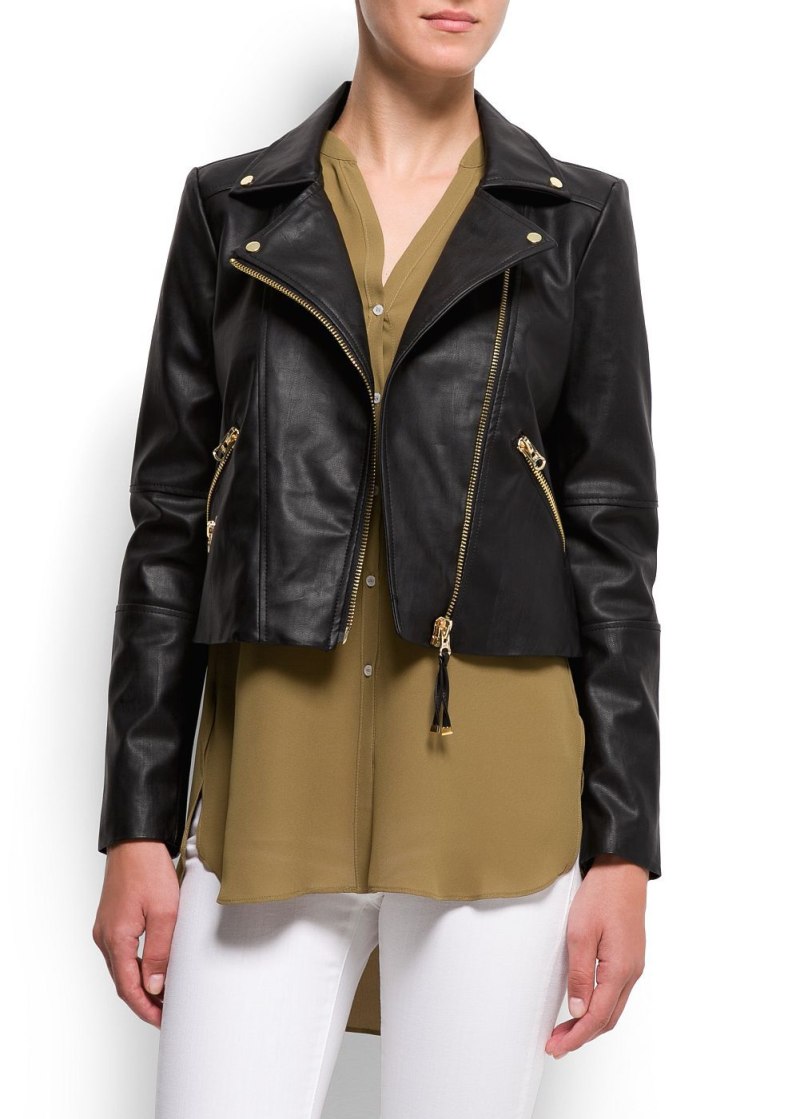 Balmain Leather Jacket women