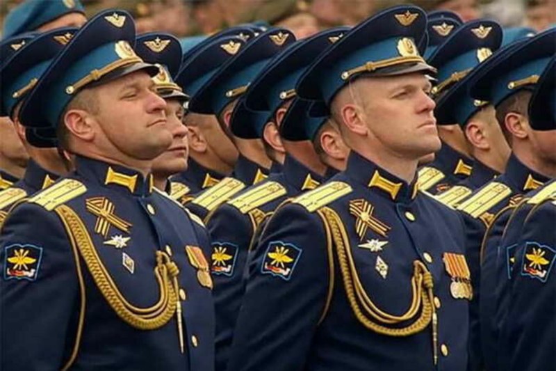 Парадная форма офицеров вс РФ 2022