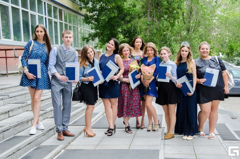 Образ на выпускной в университете