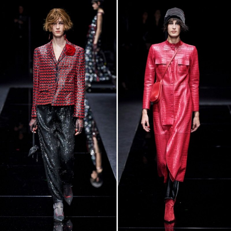 Коллекция Armani зима 2022