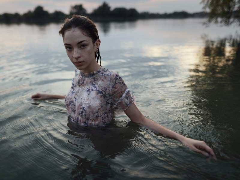 Фотосессия в воде