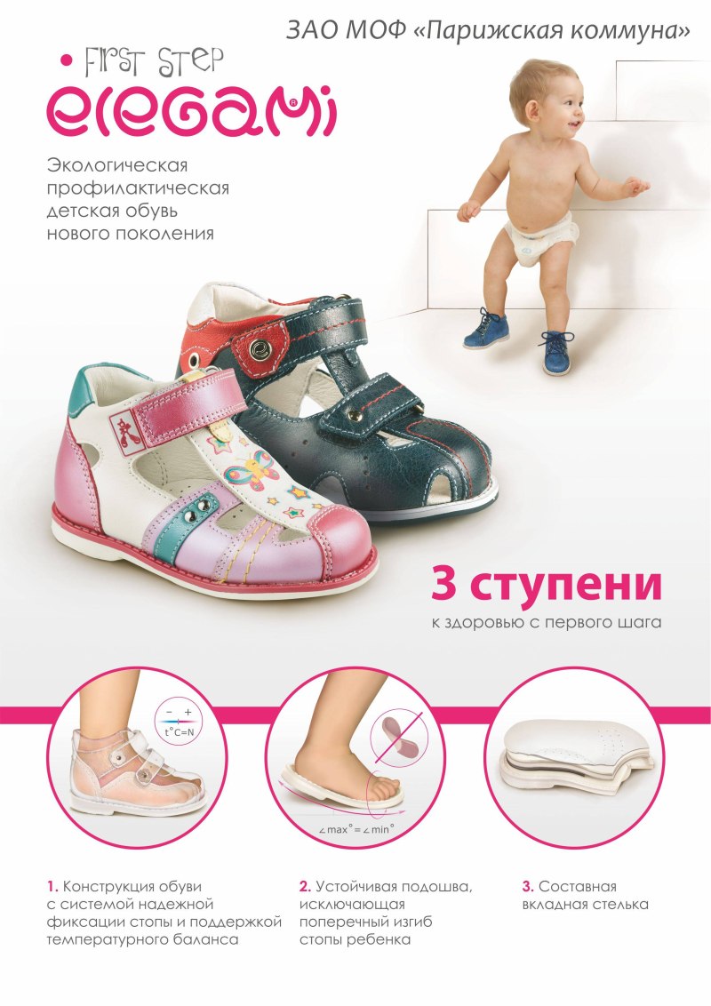 Обувь для малышей первые шаги