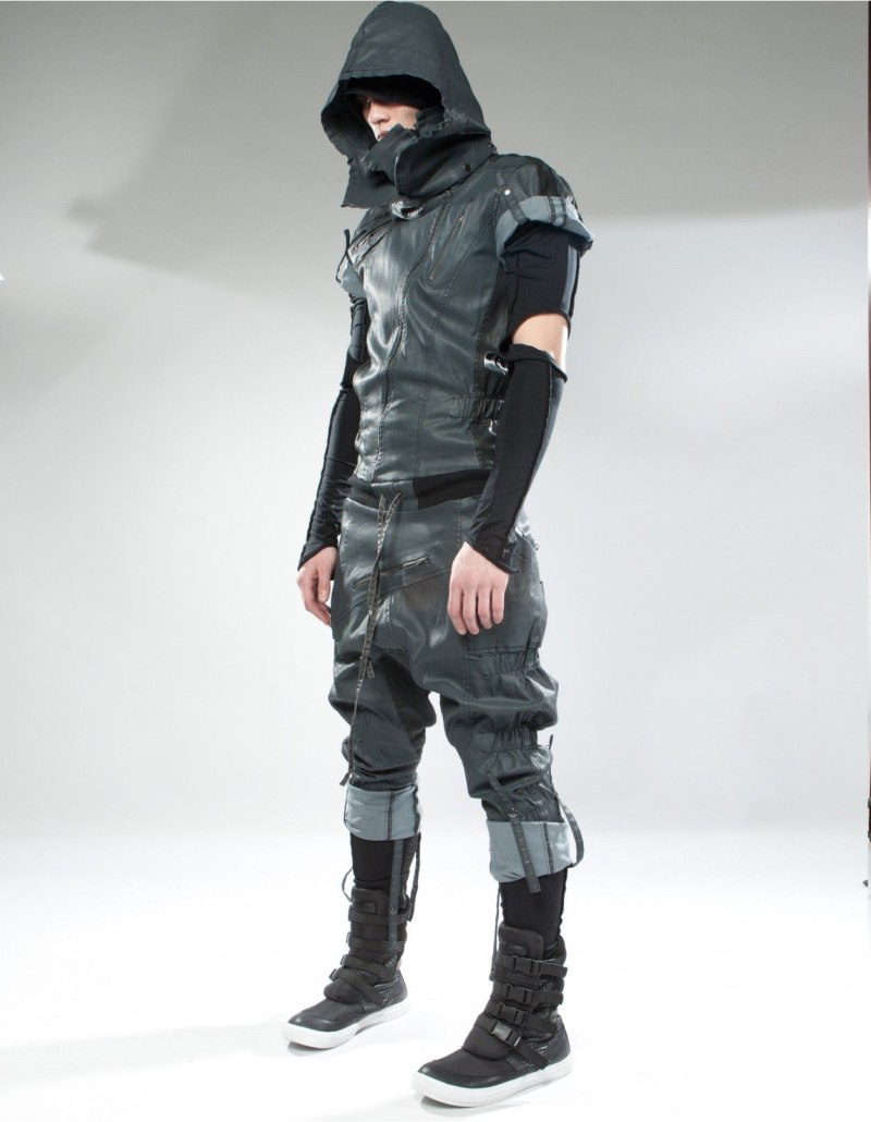 Киберпанк Techwear одежда мужская