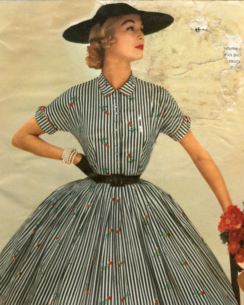 Мода 1950 х Америка