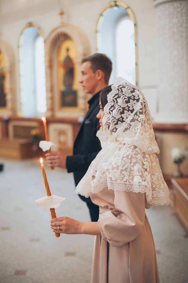 Подвенечное платье для венчания в церкви
