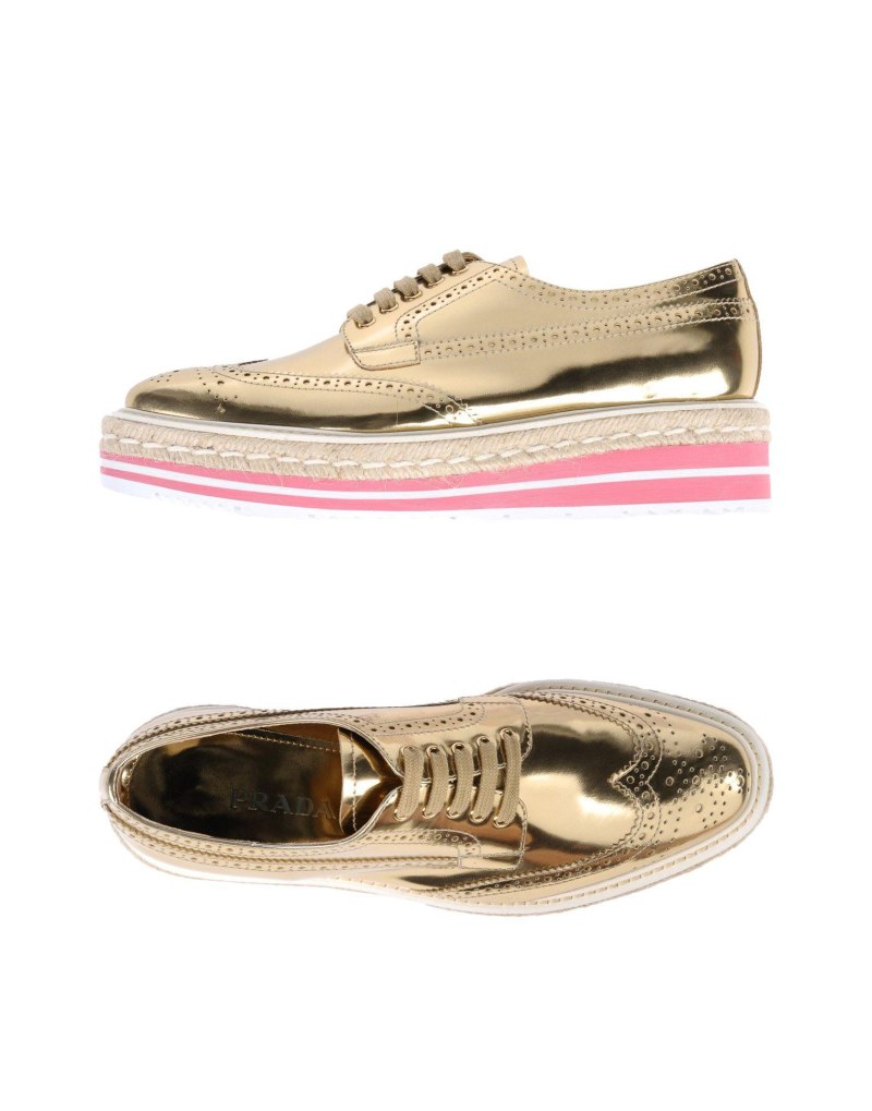 Prada Gold Pumps 3px061