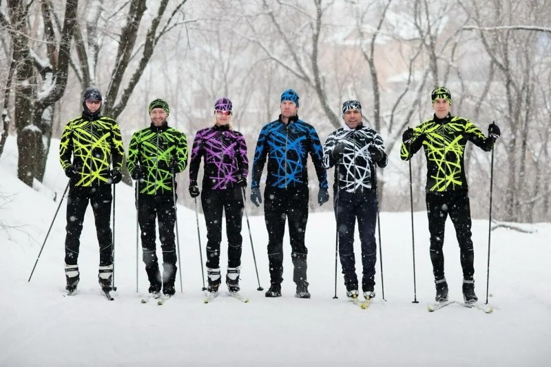 Форма лыжника