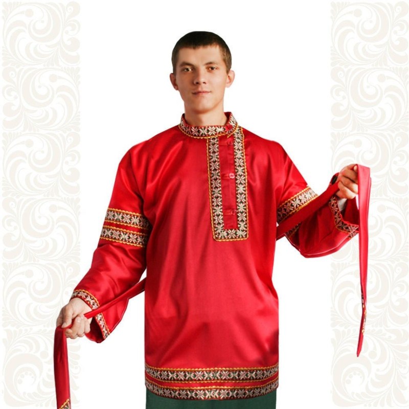 Мужская косоворотка народная русская народная
