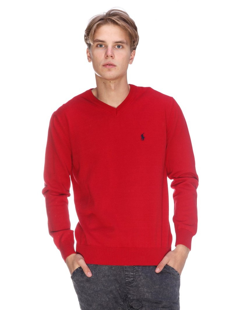 Красный джемпер Polo Ralph Lauren