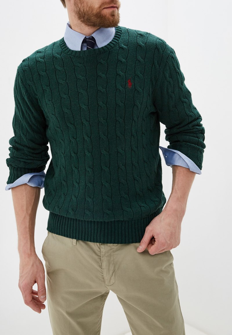 Джемпер Polo Ralph Lauren мужской зеленый