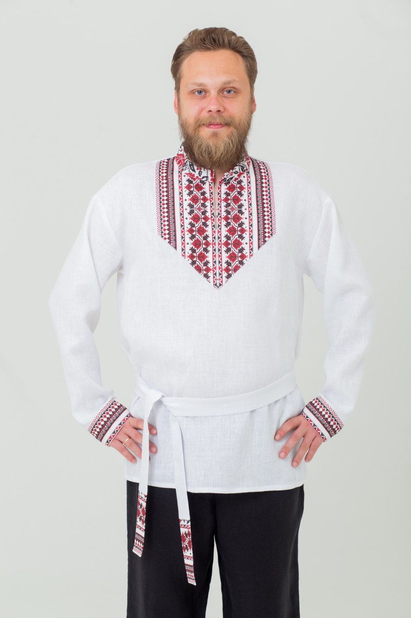 Мужская косоворотка народная русская народная