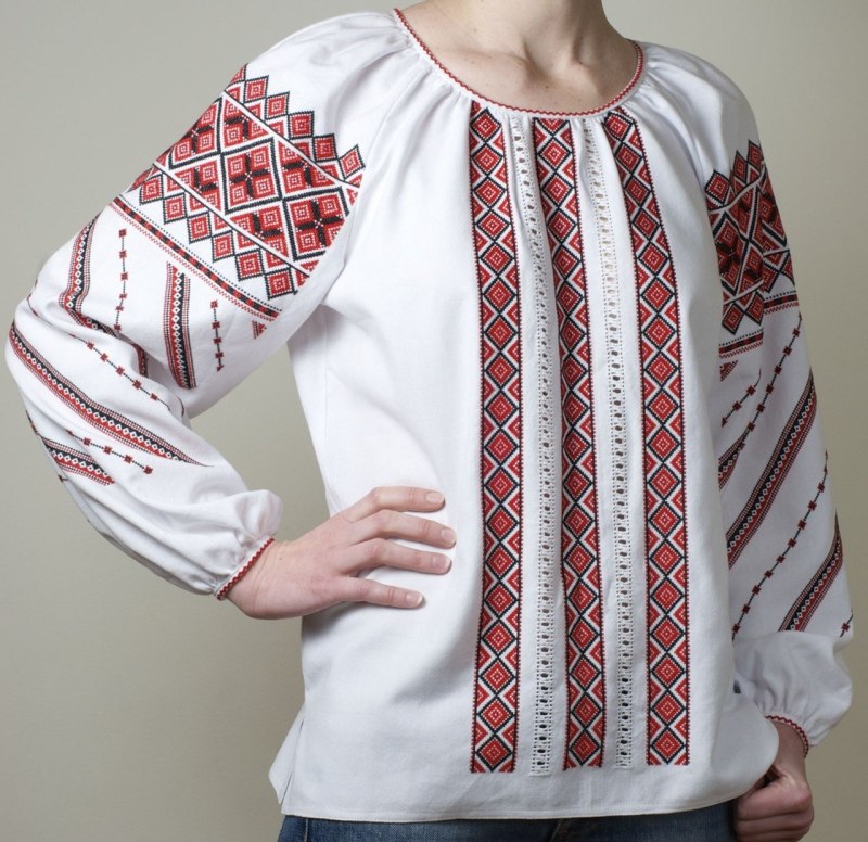 Рубаха в русском стиле женская