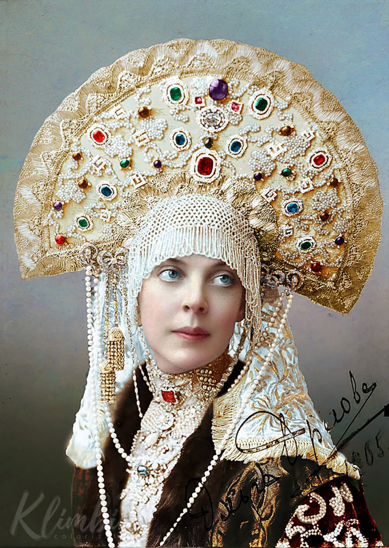 Бал 1903 кокошники