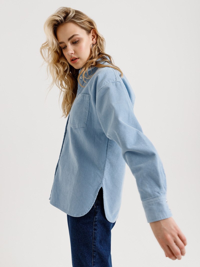Вельветовая рубашка Zara
