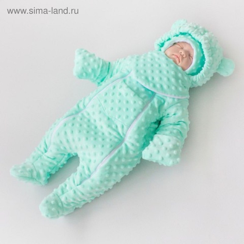 Махровый комбинезон для новорожденного