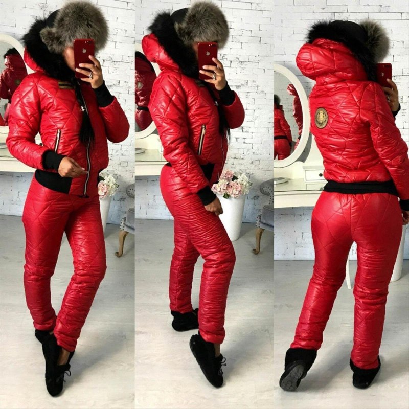 Дутые костюмы женские