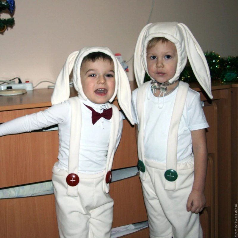 Детский костюм зайчика