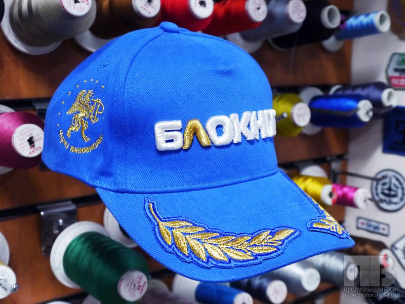 Вышивка на бейсболках