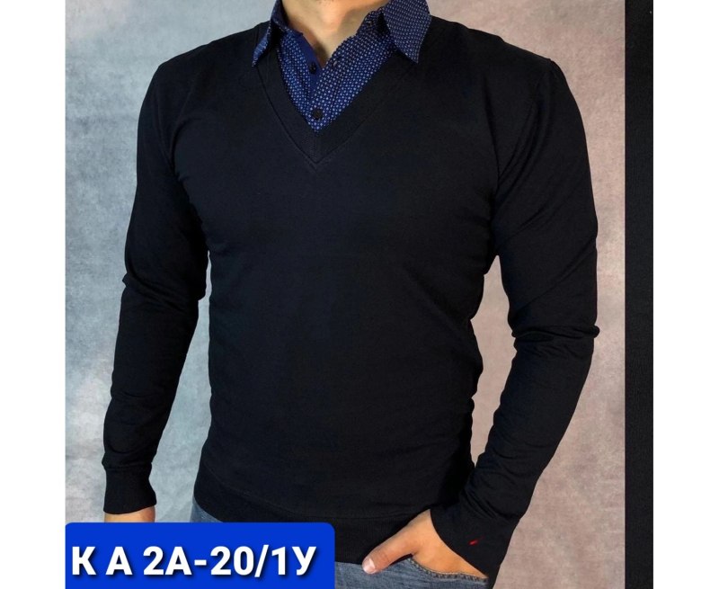 Джемпер обманка мужской