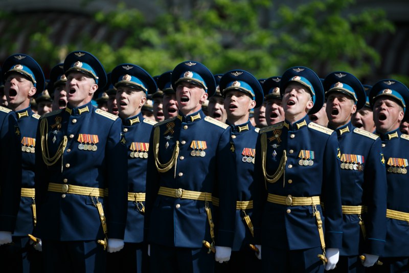 Парадная форма Российской армии ВКС