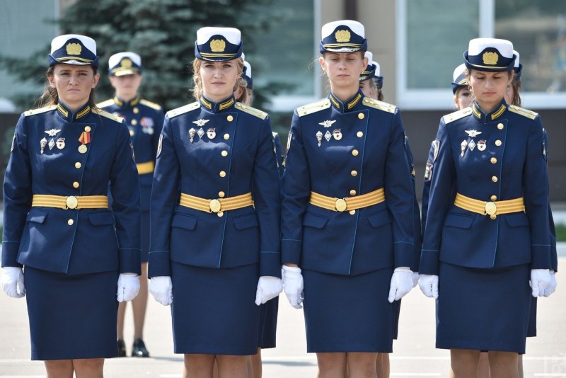 Новая парадная форма прапорщика ВКС