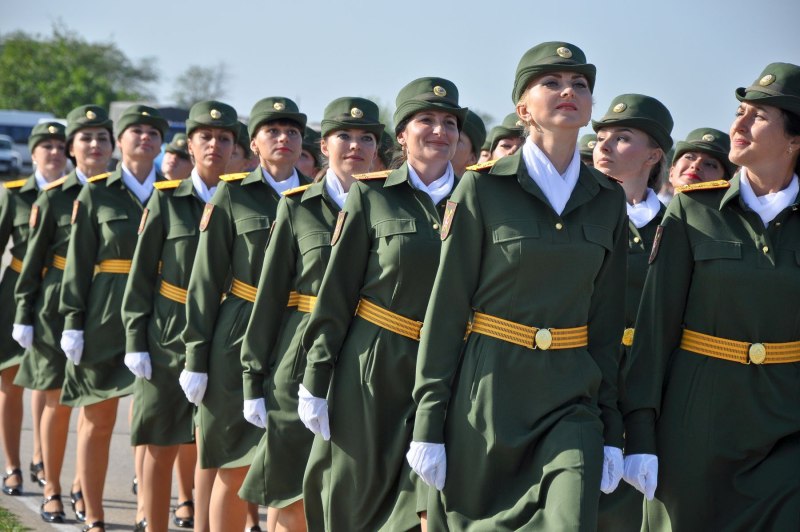 Женская парадная Военная форма