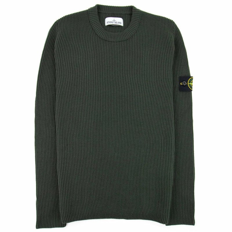 Джемпер Stone Island зеленый
