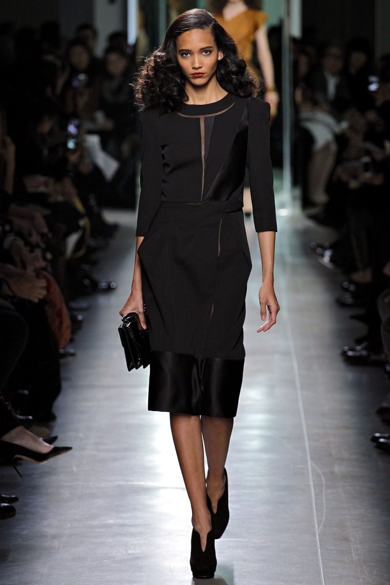 Платье Bottega Veneta черное