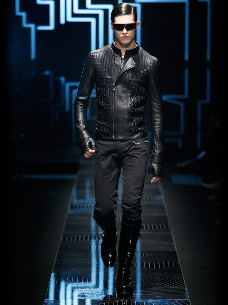 Versace men Leather