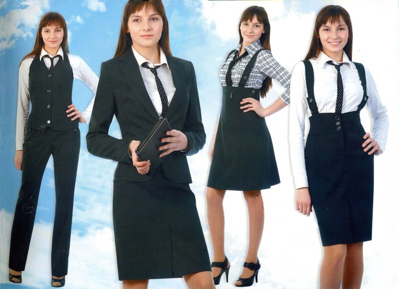 Одежда в школу для девушек