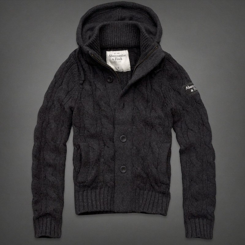 Abercrombie & Fitch джемпер с воротником мужской