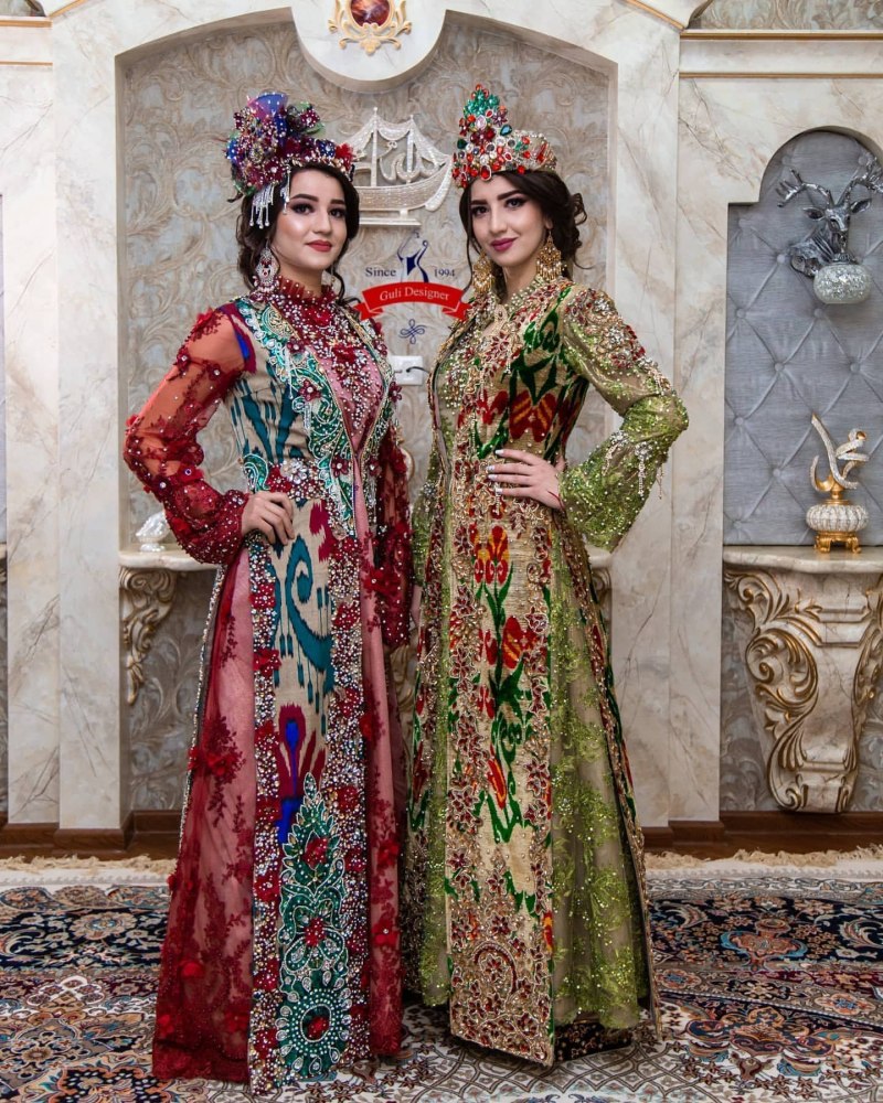 Узбекистан келин либослари