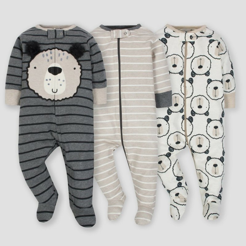Флисовые слипы Gerber несколько на одном фото