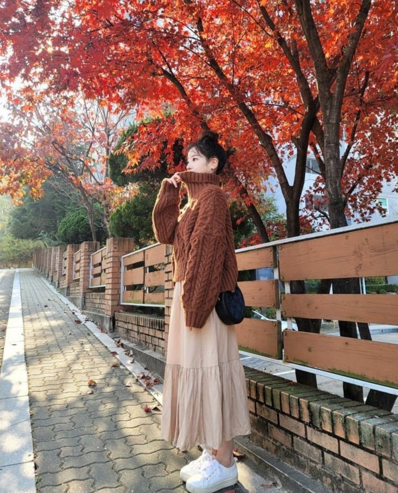 Korean Winter aesthetic