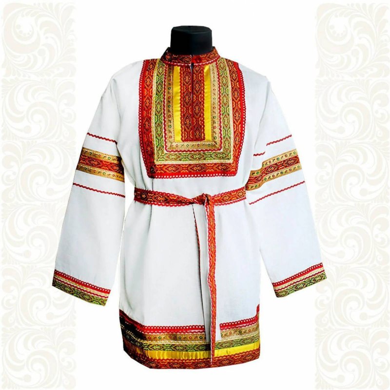 Народная рубаха косоворотка