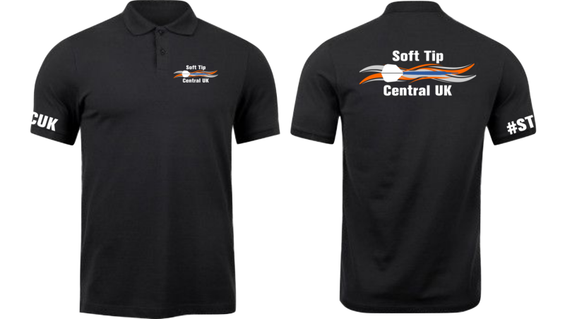 Мокап Black t-Shirt Front back