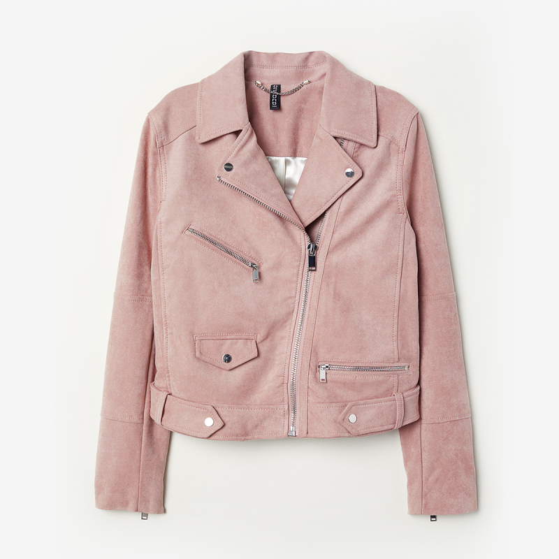 Замшевая косуха Zara
