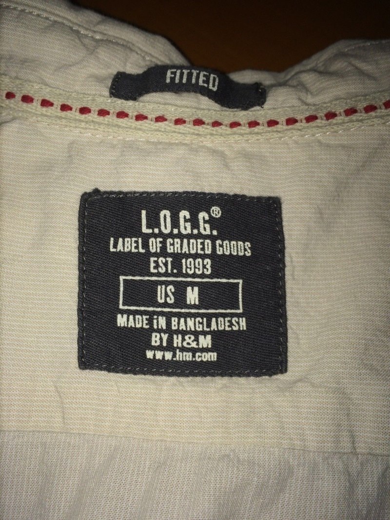 Logg Label of Graded goods h m