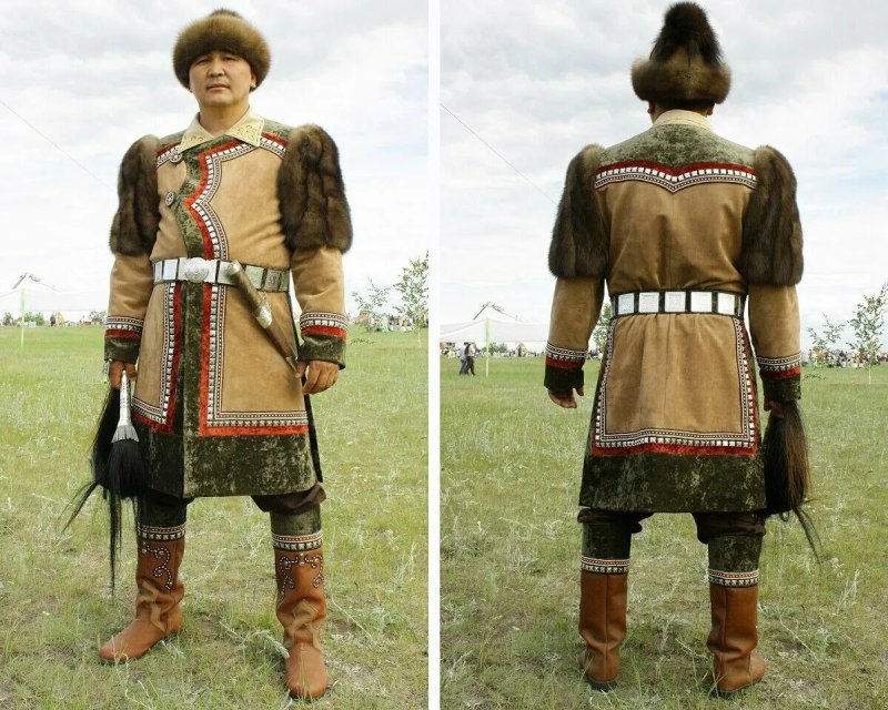 Камзол мужской Якутский национальный костюм