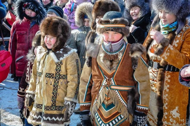 Одежда эвенков Забайкалья