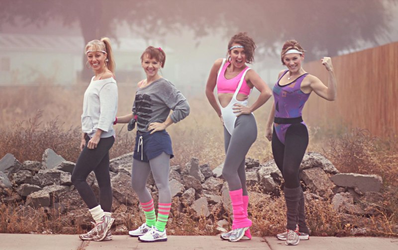 Aerobics 80s арт