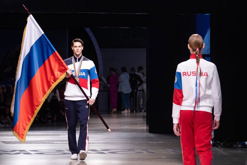 Спортивный костюм олимпийской сборной России 2022